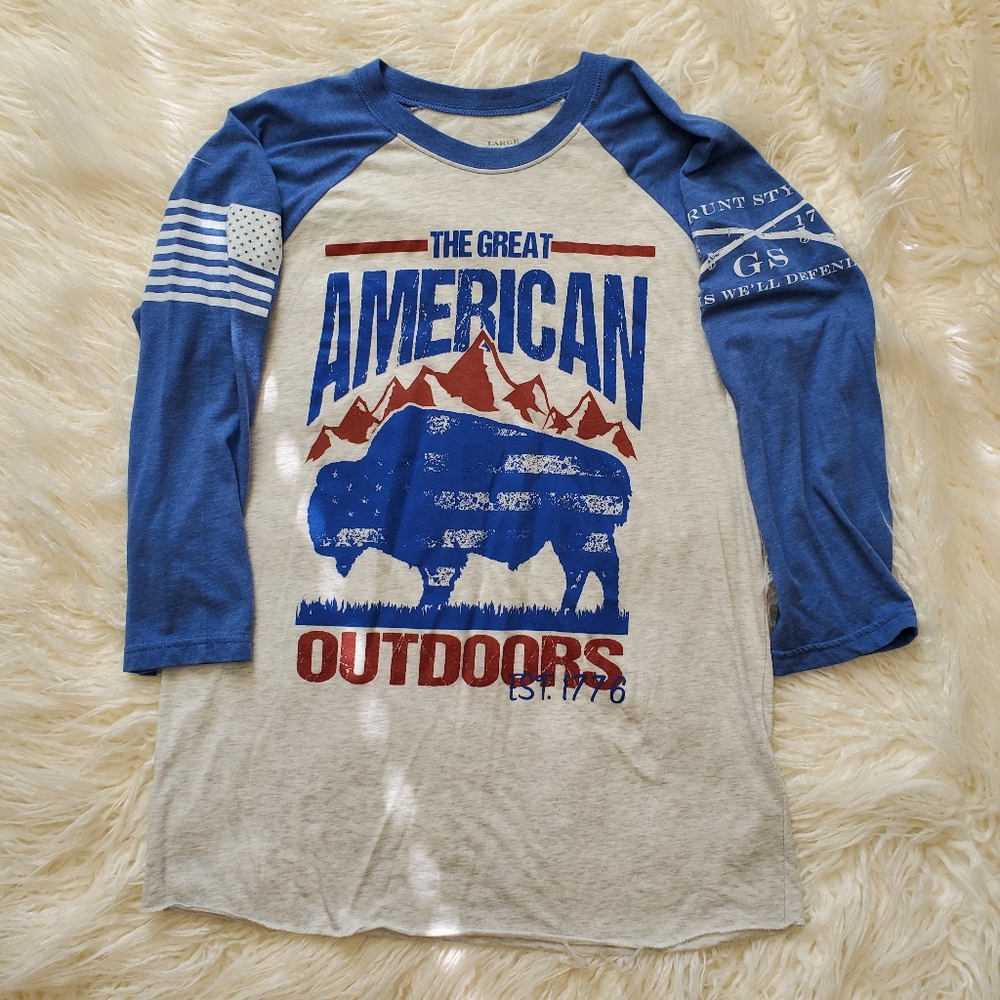 Grunt Style baseball Tee